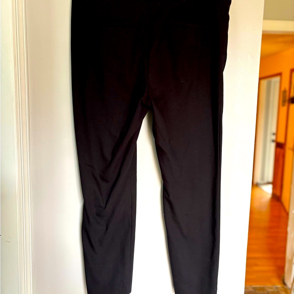 2/$20! LOFT Classic Black straight leg Trousers- size 14 🖤 - Picture 3 of 7